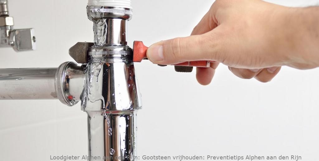 Gootsteen Preventietips Verstopping Alphen Aan Den Rijn