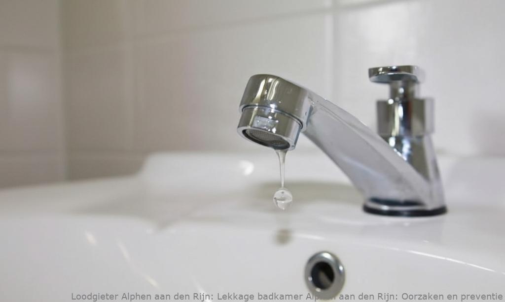 Lekkage Badkamer Alphen Aan Den Rijn